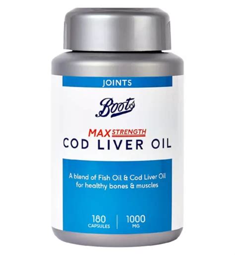 boots cod liver oil 1000mg.